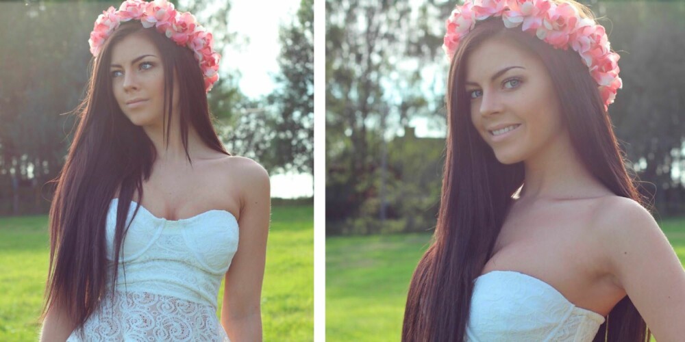 NY TOPPBLOGGER: Søte Stina Bakken klatrer på blogglistene. Nå er hun fan av blomsterkrans i håret. NY TOPPBLOGGER: Søte Stina Bakken klatrer på blogglistene. Nå er hun fan av blomsterkrans i håret.