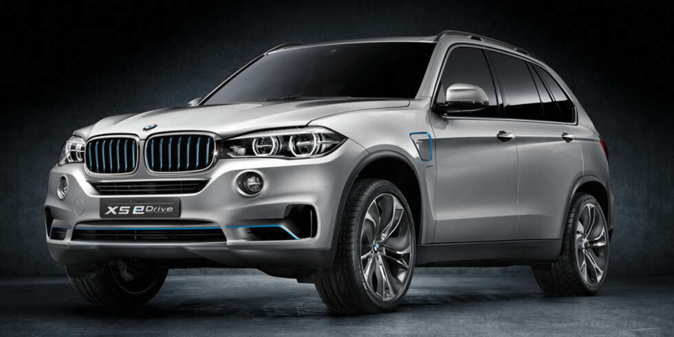 VISES SNART: BMW Concept X5 eDrive vises på bilutstillingen i Frankfurt. FOTO: BMW VISES SNART: BMW Concept X5 eDrive vises på bilutstillingen i Frankfurt. FOTO: BMW