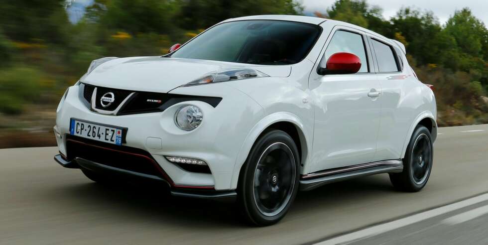 FET: Selv om Nismo-pakka ikke endrer Juke fullstendig, er det nok til at den føles fet. FOTO: Nissan FET: Selv om Nismo-pakka ikke endrer Juke fullstendig, er det nok til at den føles fet. FOTO: Nissan