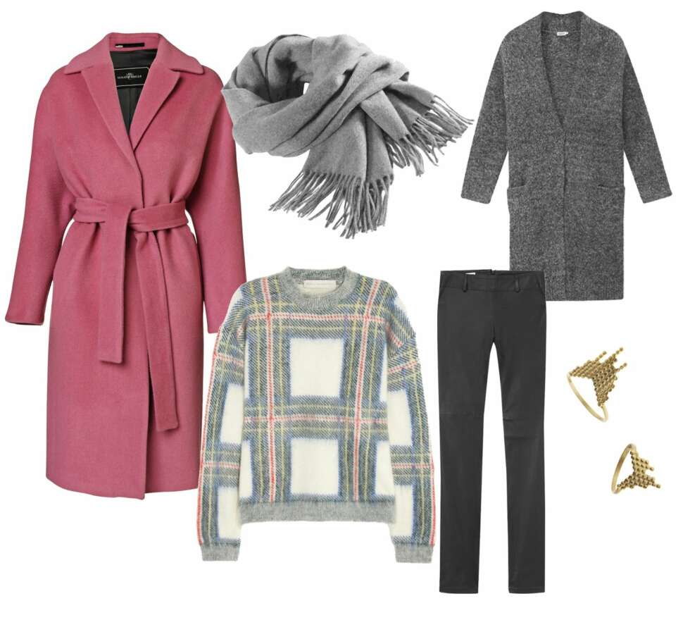 ØNSKELISTEN: Hvis Karn kunne kjøpe seg hva hun ville, er dette blant tingene hun ville kledd seg i fremover. Ullkåpe fra By Malene Birger (kr 4799), skjer i kashmir fra Filippa K (kr 900), lang cardigan i ull fra Filippa K (kr 1900), genser fra Stella McCartney (kr 8395), skinnbukse fra Filippa K (kr 5800), ringer fra Maria Black (kr 600 per ring). ØNSKELISTEN: Hvis Karn kunne kjøpe seg hva hun ville, er dette blant tingene hun ville kledd seg i fremover. Ullkåpe fra By Malene Birger (kr 4799), skjer i kashmir fra Filippa K (kr 900), lang cardigan i ull fra Filippa K (kr 1900), genser fra Stella McCartney (kr 8395), skinnbukse fra Filippa K (kr 5800), ringer fra Maria Black (kr 600 per ring).