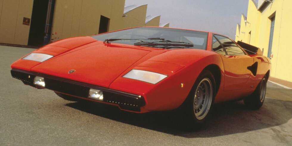 Lamborghini Countach. FOTO: Lamborghini Lamborghini Countach. FOTO: Lamborghini