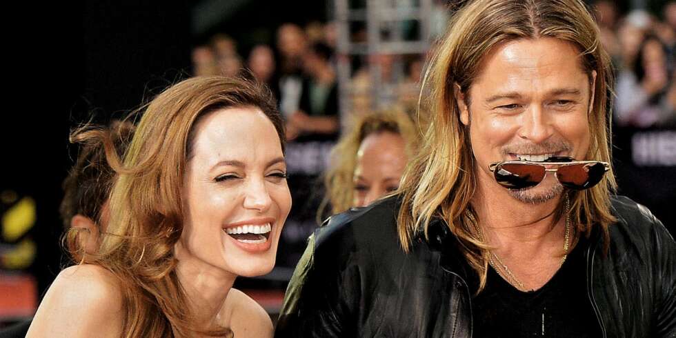 STRÅLER AV GLEDE: Angelina Jolie og Brad Pitt har opplevd mye motgang den siste tiden, men har kommet ut av det både sterkere og lykkeligere. STRÅLER AV GLEDE: Angelina Jolie og Brad Pitt har opplevd mye motgang den siste tiden, men har kommet ut av det både sterkere og lykkeligere.