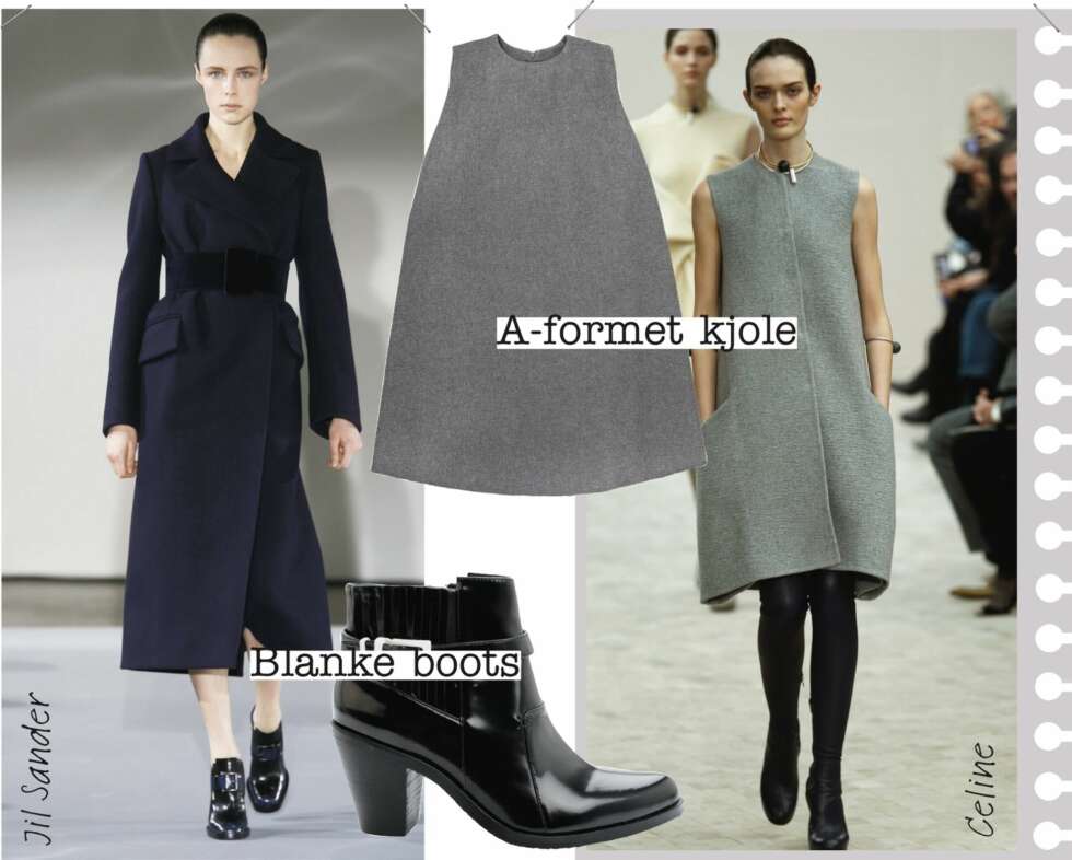 JIL SANDER OG CÉLINE: Ekslusivt og lekkert, jada, men jammen godt vi kan kjøpe trendene billig. Så kan vi selvsagt alltids glede oss til salget! JIL SANDER OG CÉLINE: Ekslusivt og lekkert, jada, men jammen godt vi kan kjøpe trendene billig. Så kan vi selvsagt alltids glede oss til salget!