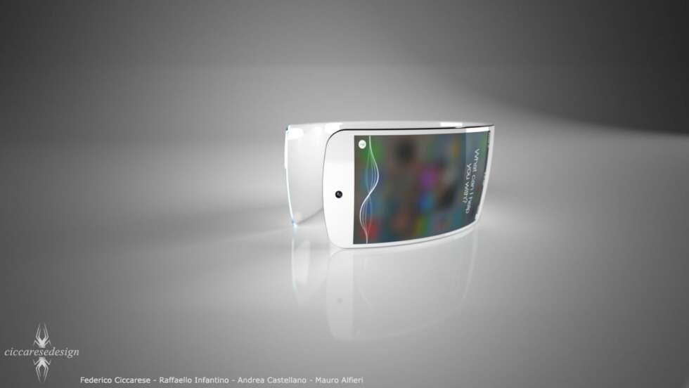 MOBILKLOKKE: Slik kan iWatch se ut om vi skal tro et knippe italienske designere og ingeniører. MOBILKLOKKE: Slik kan iWatch se ut om vi skal tro et knippe italienske designere og ingeniører.