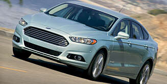 USA: Ford Fusion hybrid. FOTO: Ford USA: Ford Fusion hybrid. FOTO: Ford