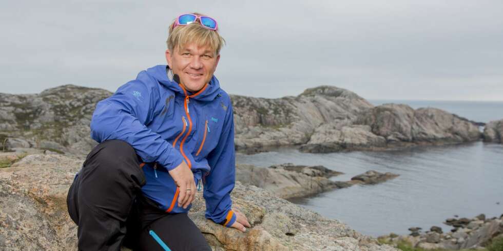 Fornøyd: Nå er rallyesset 10 kilo lettere, noe han trives svært godt med! Han er klar for blodslitet ««71º nord». Fornøyd: Nå er rallyesset 10 kilo lettere, noe han trives svært godt med! Han er klar for blodslitet ««71º nord».