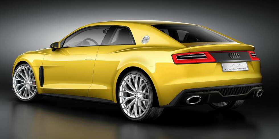 NY QUATTRO: Audi Sport Quattro Concept vises for første gang på bilmessen i Frankfurt nå i september. FOTO: Audi NY QUATTRO: Audi Sport Quattro Concept vises for første gang på bilmessen i Frankfurt nå i september. FOTO: Audi