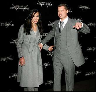 PREMIERE: Angelina Jolie og Brad Pitt på premieren til hans nye film. Blir familien på åtte enda større? PREMIERE: Angelina Jolie og Brad Pitt på premieren til hans nye film. Blir familien på åtte enda større?