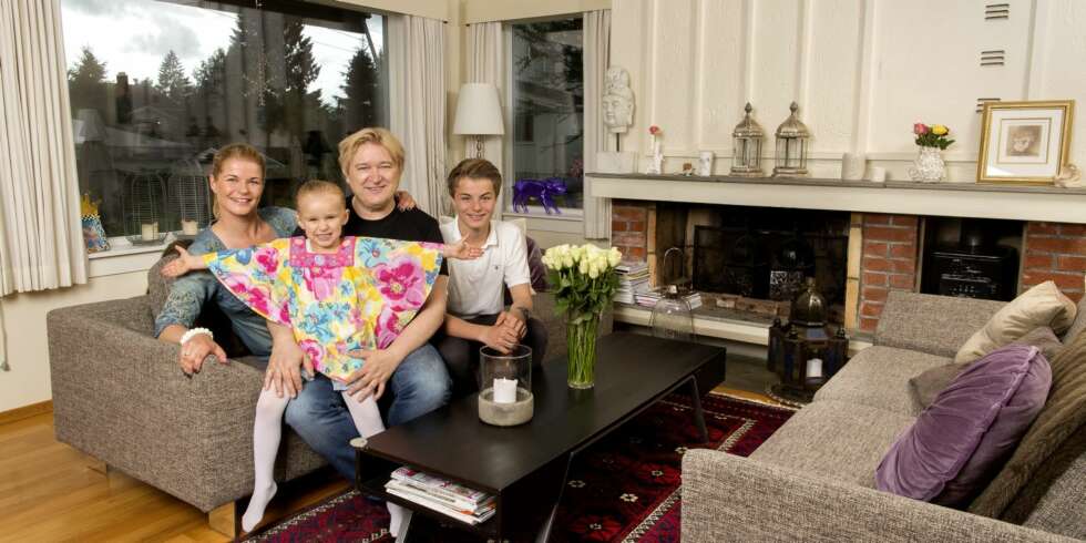 Moderne familie: Trine og Jørn fikk datteren Milla i 2007. Trine har sønnen Kristoffer fra et tidligere forhold. Moderne familie: Trine og Jørn fikk datteren Milla i 2007. Trine har sønnen Kristoffer fra et tidligere forhold.