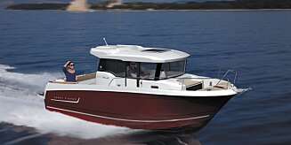 JEANNEAU MERRY FISHER 855 MARLIN: Nyhet. FOTO: Jeannau. JEANNEAU MERRY FISHER 855 MARLIN: Nyhet. FOTO: Jeannau.