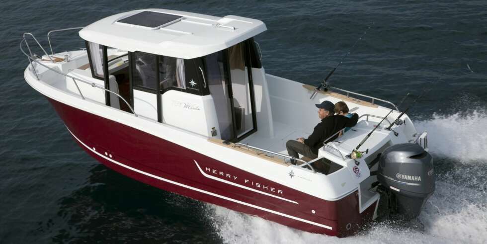 JEANNEAU MERRY FISHER 755 MARLIN: Oppgradert. FOTO: Jeannau. JEANNEAU MERRY FISHER 755 MARLIN: Oppgradert. FOTO: Jeannau.