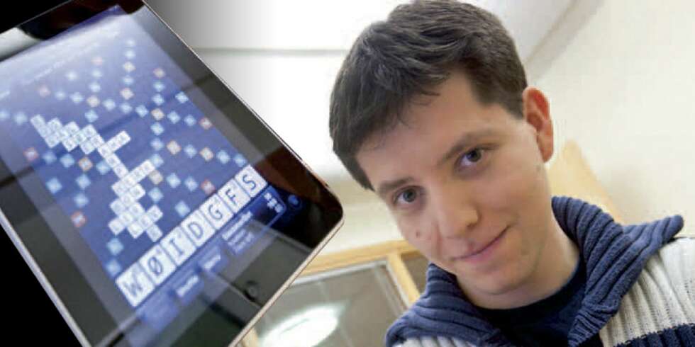 Mannen bak Wordfeud, Håkon Bertheussen. Mannen bak Wordfeud, Håkon Bertheussen.