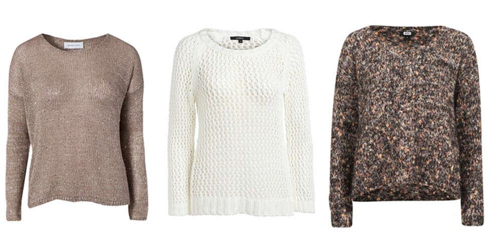 FRA VESNSTRE: Selected Femme (kr 399), Lindex (kr 299), Bik Bok (kr 299). FRA VESNSTRE: Selected Femme (kr 399), Lindex (kr 299), Bik Bok (kr 299).
