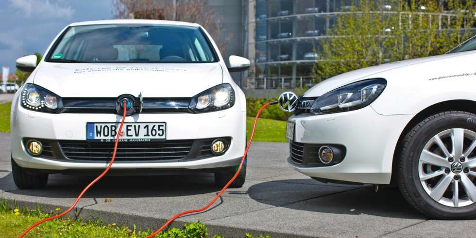 KOMMER SNART: Det er knyttet spenning til e-Golf. Foto: VW KOMMER SNART: Det er knyttet spenning til e-Golf. Foto: VW