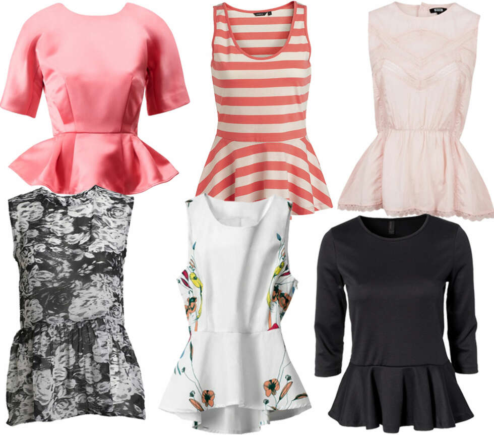 FRA VENSTRE: HM (kr 399), Lindex (kr 129), BikBok (kr 249), Lindex (kr 199), HM (kr 249), Only (kr 129). FRA VENSTRE: HM (kr 399), Lindex (kr 129), BikBok (kr 249), Lindex (kr 199), HM (kr 249), Only (kr 129).