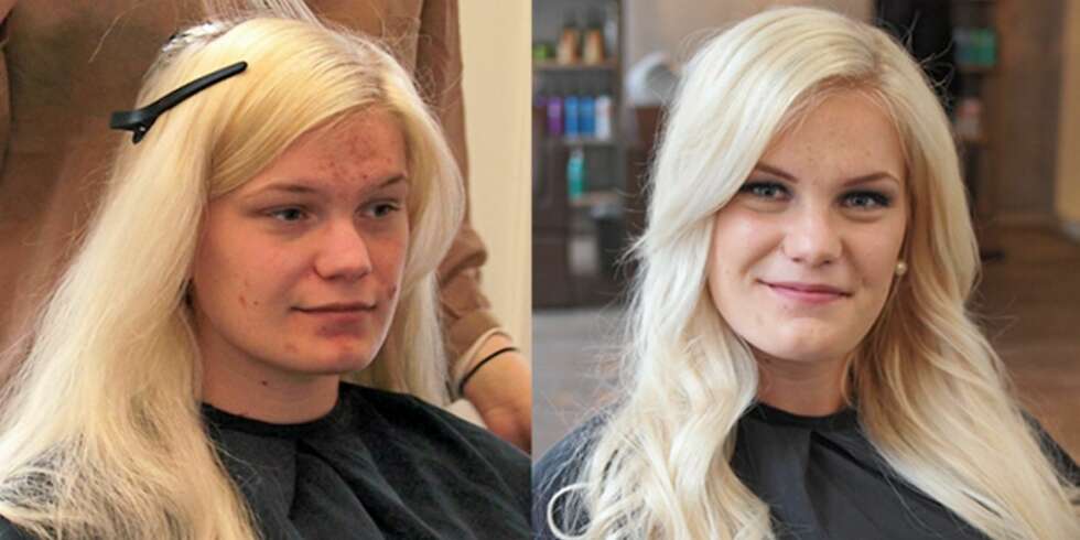 MAKEOVER: Elisabeth vant drømmedagen med Økonomisko og Pudder. MAKEOVER: Elisabeth vant drømmedagen med Økonomisko og Pudder.