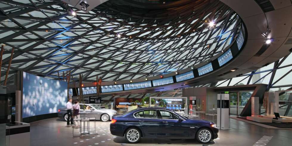 BIMMER: BMW Welt og BMW Museum. Foto: Marcus Buck BIMMER: BMW Welt og BMW Museum. Foto: Marcus Buck