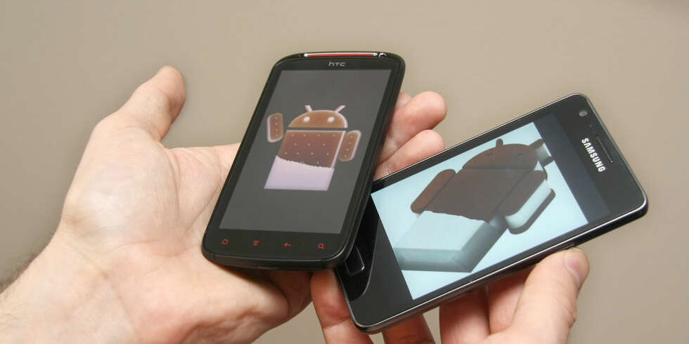 RASKERE MOBILER: Android 4.0-oppdateringen gjør HTC Sensation XE og Samsung Galaxy S II raskere. RASKERE MOBILER: Android 4.0-oppdateringen gjør HTC Sensation XE og Samsung Galaxy S II raskere.
