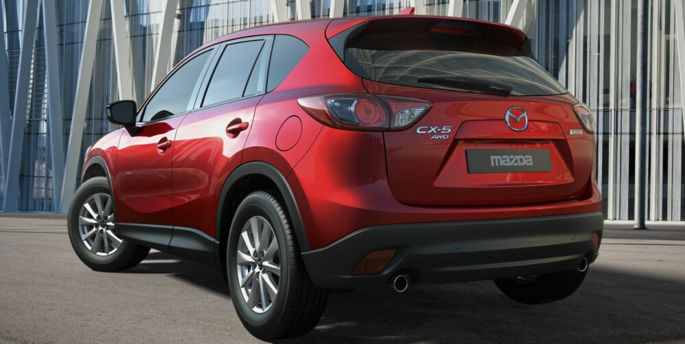KOMPAKT-SUV: CX-5 går rett i strupen på populære biler som Volkswagen Tiguan og Mitsubishi ASX KOMPAKT-SUV: CX-5 går rett i strupen på populære biler som Volkswagen Tiguan og Mitsubishi ASX