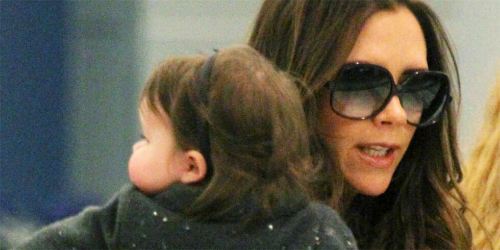 SYK OG SLITEN: Victoria Beckham har hatt en stri tørn etter at hun fikk minstejenta harper Seven. SYK OG SLITEN: Victoria Beckham har hatt en stri tørn etter at hun fikk minstejenta harper Seven.