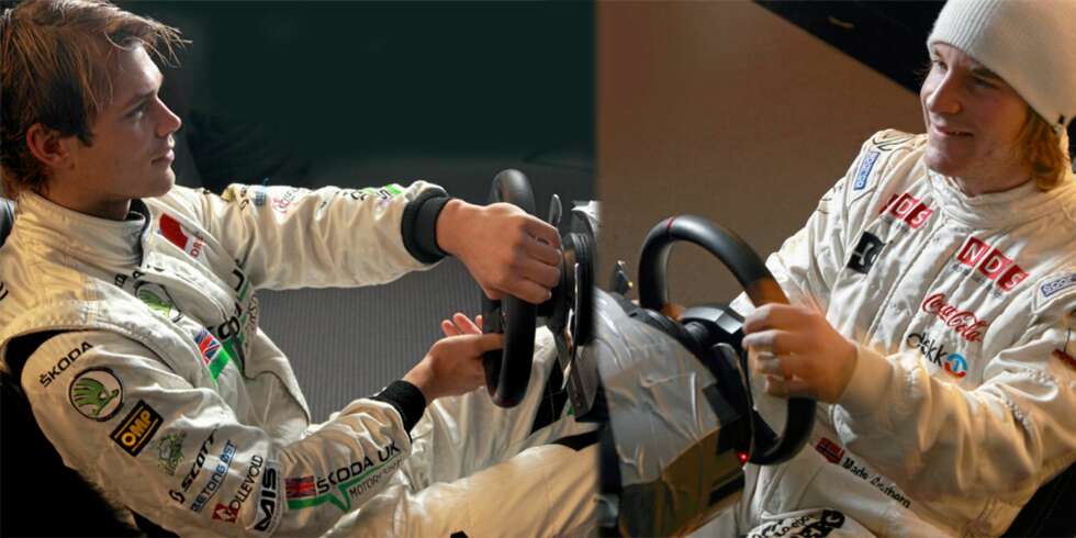 KAPPKJØRING: Andreas Mikkelsen vs Mads ""Mad-Mads"" Østberg. Hvem er best i GT5? Foto: Egil Nordlien, HM Foto KAPPKJØRING: Andreas Mikkelsen vs Mads ""Mad-Mads"" Østberg. Hvem er best i GT5? Foto: Egil Nordlien, HM Foto