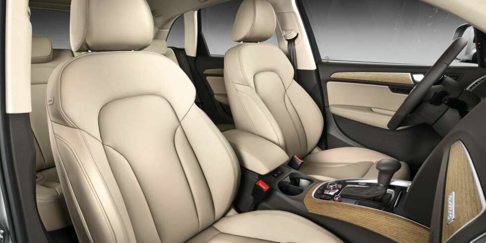 NOE NYTT: Interiørmessig oppgraderes blant annet betjeningen av multimediasystemet. Foto: Audi NOE NYTT: Interiørmessig oppgraderes blant annet betjeningen av multimediasystemet. Foto: Audi