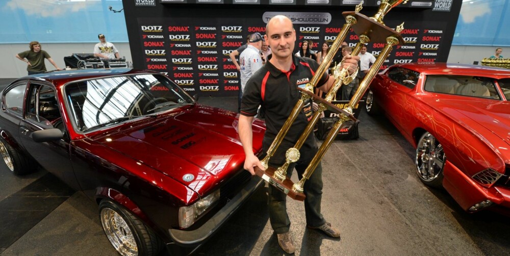 ÅRETS TUNER: Uwe Wolf vant årets European Tuning Showdown med sin Opel Kadett C Coupe. Foto: Messe Friedrichshafen ÅRETS TUNER: Uwe Wolf vant årets European Tuning Showdown med sin Opel Kadett C Coupe. Foto: Messe Friedrichshafen