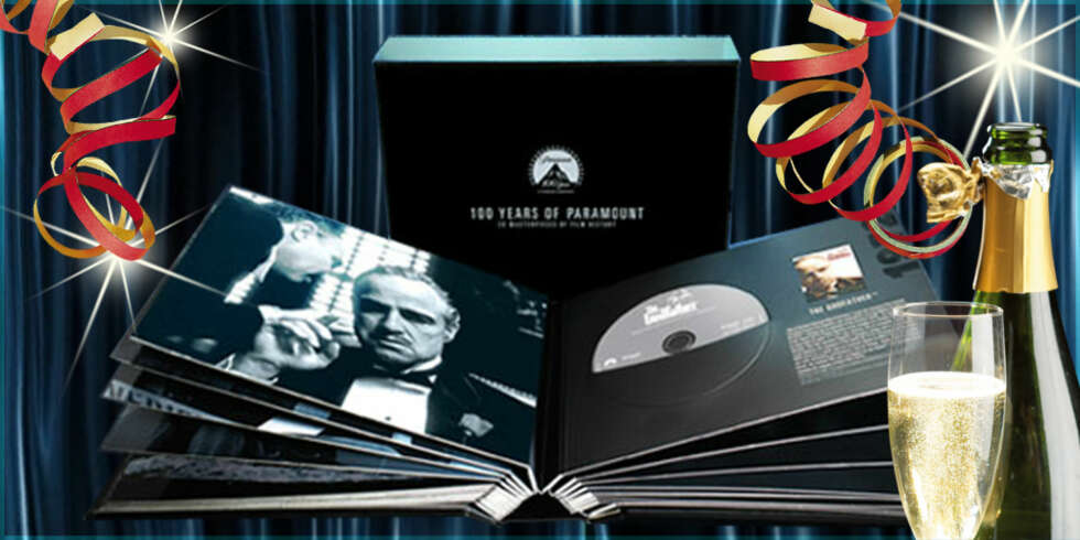 SVAR OG VINN: Paramount fyller 100, og byr i den anledning på en gjev premie i Her og Nås filmkonkurranse: En «moviebook» med 20 av selskapets kjente filmer. SVAR OG VINN: Paramount fyller 100, og byr i den anledning på en gjev premie i Her og Nås filmkonkurranse: En «moviebook» med 20 av selskapets kjente filmer.