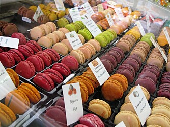 EYECANDY: På Mimosa i Avenue Jean Medecin har de franske makroner for enhver smak. EYECANDY: På Mimosa i Avenue Jean Medecin har de franske makroner for enhver smak.