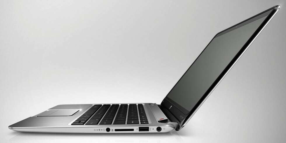 TYNN: Nye HP Envy Spectre XT er kun 1,45 centimeter tykk. TYNN: Nye HP Envy Spectre XT er kun 1,45 centimeter tykk.