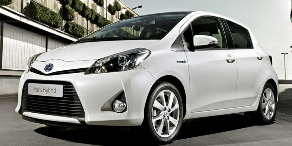 HYBRID: Toyota Yaris Hybrid lanseres i Norge i august. FOTO: Toyota HYBRID: Toyota Yaris Hybrid lanseres i Norge i august. FOTO: Toyota