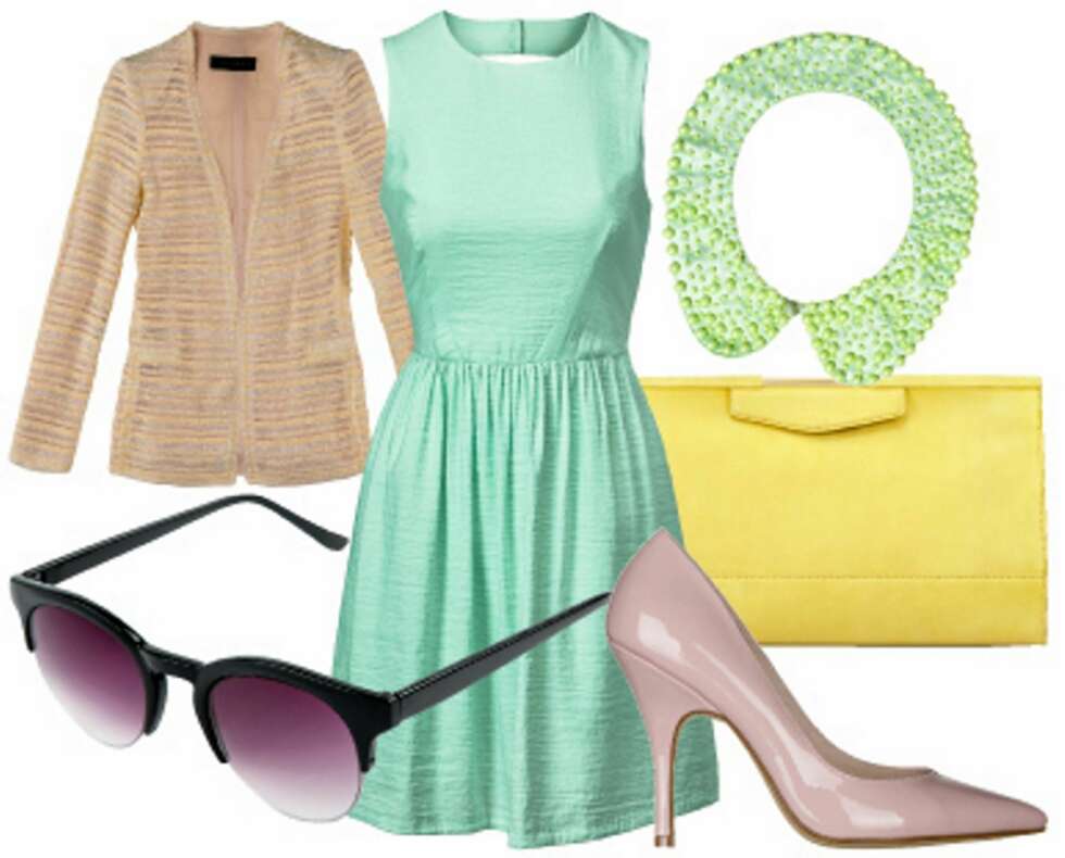 GIRLY: Blazer fra Zara, kr 1159. Kjole fra H&M, kr 399. Krave fra H&M, kr 129. Solbriller fra Bik Bok, kr 79. Pumps fra Din Sko, kr 399. GIRLY: Blazer fra Zara, kr 1159. Kjole fra H&M, kr 399. Krave fra H&M, kr 129. Solbriller fra Bik Bok, kr 79. Pumps fra Din Sko, kr 399.