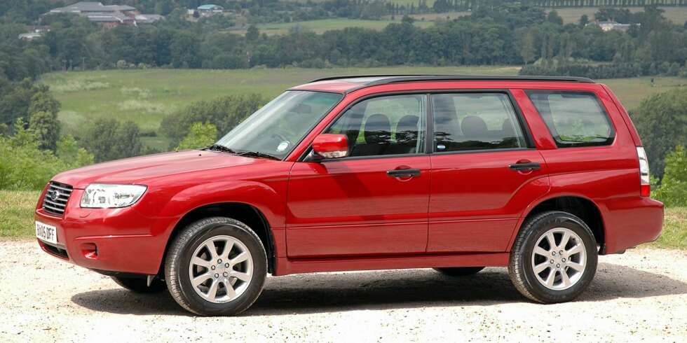 BEST: Bare 8,7 prosent av Subaru Forester (2003-2005) har større feil og det er først og fremst enkle punkter rundt lys og elektrisk anlegg. Foto: Subaru BEST: Bare 8,7 prosent av Subaru Forester (2003-2005) har større feil og det er først og fremst enkle punkter rundt lys og elektrisk anlegg. Foto: Subaru