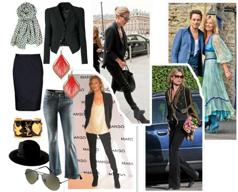 KATES ANBEFALINGER: Skjerf fra Becksöndergaard, kr 299.
Blazer fra Sand, kr 3495.
Øredobber fra MQ, kr 79.
Skjørt fra InWear, kr 599.
Armbånd fra YSL, kr 3050.
Hatt fra Asos.com, kr 250.
Pilotbriller fra Ray-Ban, kr 1800.
Jeans fra Peak Performance, kr 899. KATES ANBEFALINGER: Skjerf fra Becksöndergaard, kr 299.
Blazer fra Sand, kr 3495.
Øredobber fra MQ, kr 79.
Skjørt fra InWear, kr 599.
Armbånd fra YSL, kr 3050.
Hatt fra Asos.com, kr 250.
Pilotbriller fra Ray-Ban, kr 1800.
Jeans fra Peak Performance, kr 899.