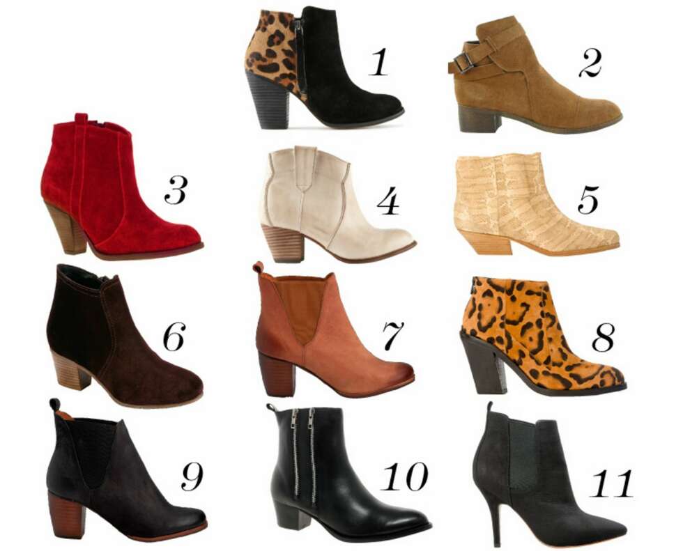 COWBOYINSPIRERTE SKO: 1. Aldo, kr 1199. 2. Nelly White, kr 799. 3. Asos.com, kr 450. 4. Aldo, kr 1199. 5. Surface to air, kr 2500. 6.Eurosko, kr 899. 7. Bianco, kr 699. 8. Surface to Air, kr 2500. 9. Bianco, kr 699. 10. Asos.com, kr 550. 11. Bik Bok, kr 590. COWBOYINSPIRERTE SKO: 1. Aldo, kr 1199. 2. Nelly White, kr 799. 3. Asos.com, kr 450. 4. Aldo, kr 1199. 5. Surface to air, kr 2500. 6.Eurosko, kr 899. 7. Bianco, kr 699. 8. Surface to Air, kr 2500. 9. Bianco, kr 699. 10. Asos.com, kr 550. 11. Bik Bok, kr 590.