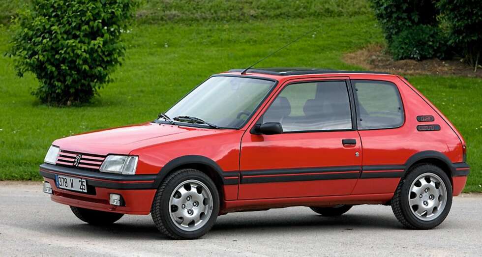 Åttitallshelten Peugeot 205 GTI. Åttitallshelten Peugeot 205 GTI.