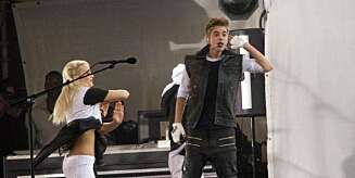 OSLO-MØTE: Fredrik Skavlan møtte Justin Bieber i mai. Her fra konserten i Oslo. OSLO-MØTE: Fredrik Skavlan møtte Justin Bieber i mai. Her fra konserten i Oslo.