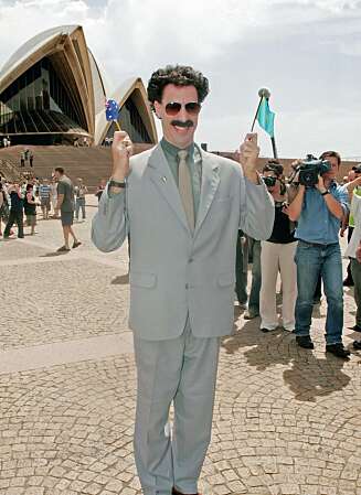 Sacha Baron Cohen som Borat Sacha Baron Cohen som Borat
