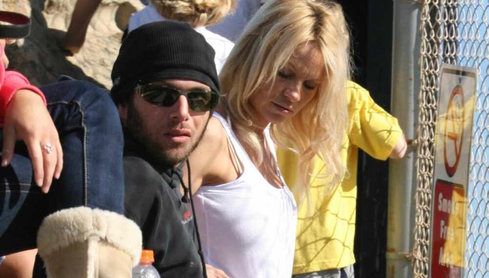 Pamela Anderson og Rick Salomon Pamela Anderson og Rick Salomon