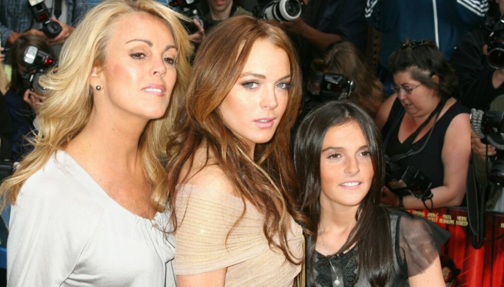 Dina, Lindsay og Ali Lohan Dina, Lindsay og Ali Lohan