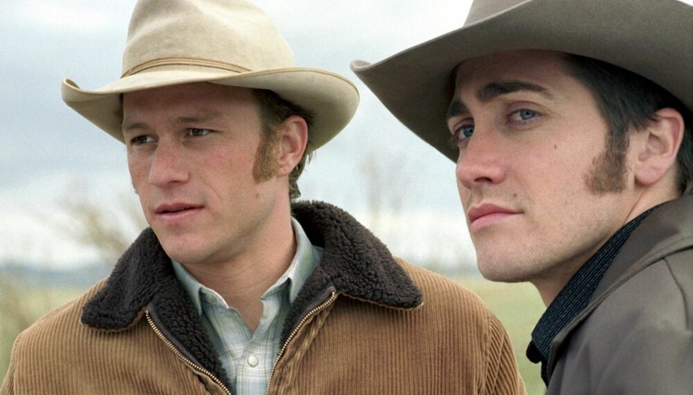 Heath Ledger og Jake Gyllenhaal i "Brokeback Mountain" Heath Ledger og Jake Gyllenhaal i "Brokeback Mountain"