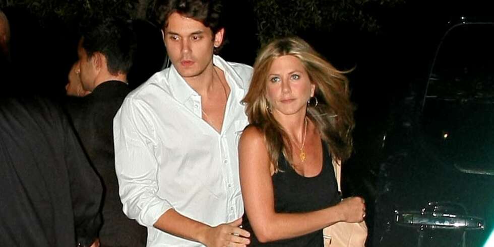 NY LYKKE: Jennifer Aniston har funnet ny kjærlighet i Jessica Simpson og Cameron Diaz' ekskjæreste John Mayer. NY LYKKE: Jennifer Aniston har funnet ny kjærlighet i Jessica Simpson og Cameron Diaz' ekskjæreste John Mayer.