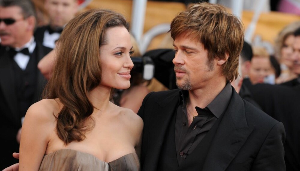 Angelina Jolie og Brad Pitt Angelina Jolie og Brad Pitt