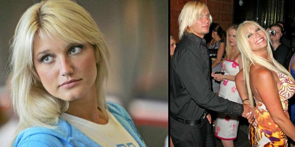 IKKE AKKURAT FAMILIELYKKE: Brooke Hogan er ikke begeistret for morens unge kjæreste, men støtter henne likevel IKKE AKKURAT FAMILIELYKKE: Brooke Hogan er ikke begeistret for morens unge kjæreste, men støtter henne likevel
