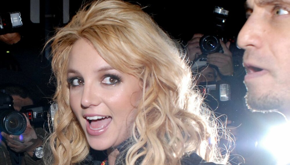 Britney Spears og Larry Rudolph Britney Spears og Larry Rudolph
