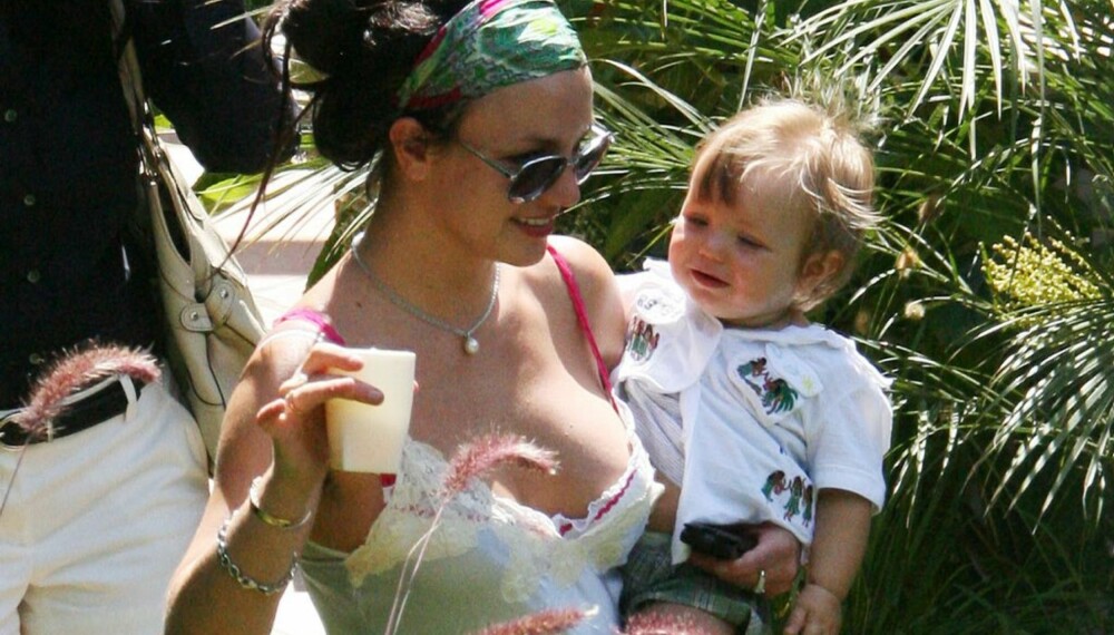 Britney Spears med sønnen Jayden James Britney Spears med sønnen Jayden James