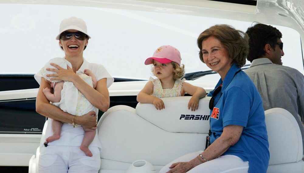 Spanias Sofia, Letizia, Leonor og lille Sofia Spanias Sofia, Letizia, Leonor og lille Sofia