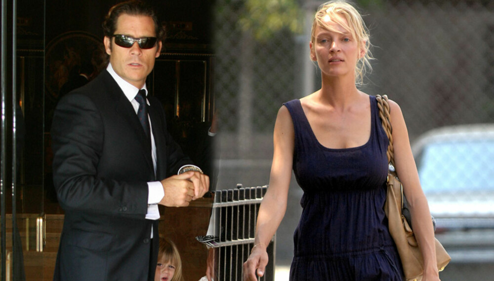 Arpad Busson og Uma Thurman Arpad Busson og Uma Thurman