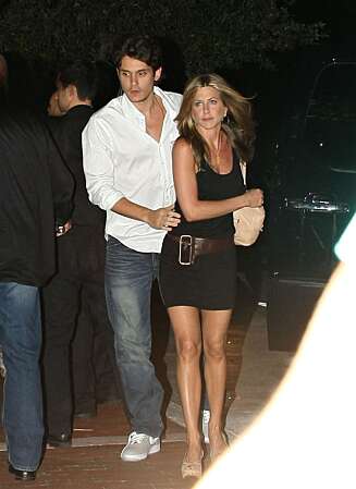 John Mayer og Jennifer Aniston John Mayer og Jennifer Aniston
