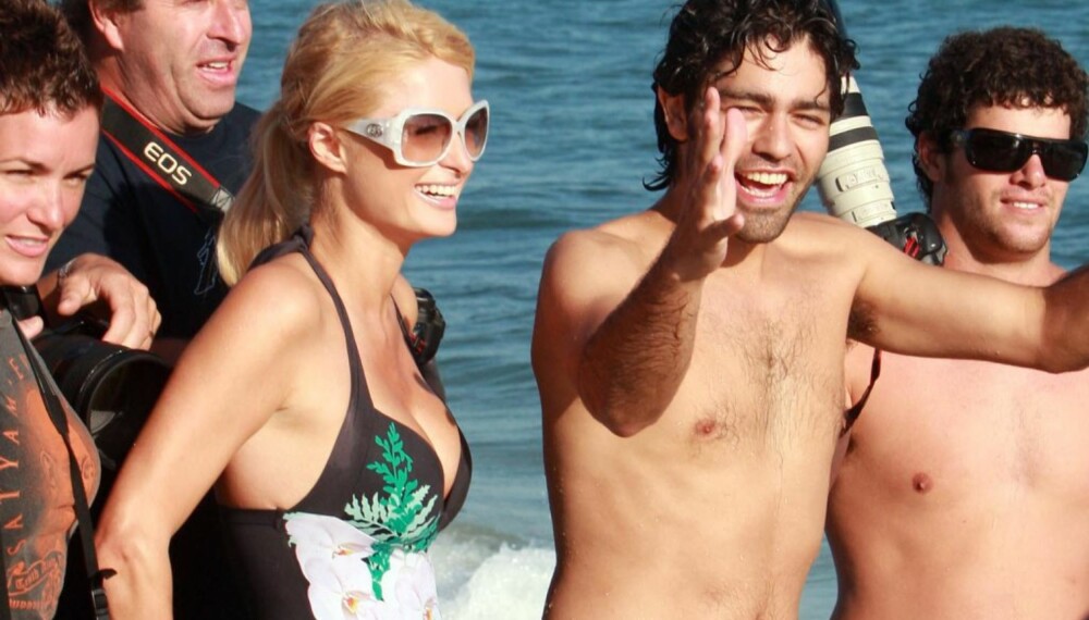 Paris Hilton og Adrien Grenier Paris Hilton og Adrien Grenier